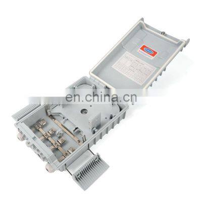 FTTH 16 cores fiber distribution box supporting uncut Optical fiber line box for ISP Internet Service Provider choice