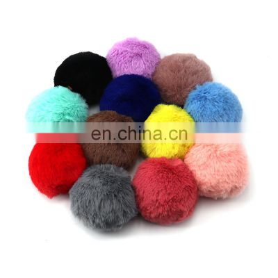 Faux Fox Fur Plush Pom Pom Ball Pompom Pompon Balls 8CM 10cm 12cm 15cm DIY Craft Accessories Decoration