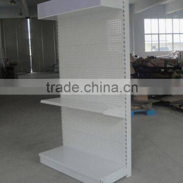Perforated Supermarket Shelf and Supermarket Equipment