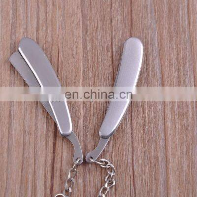 Full Stainless Steel Mini Pocket Knife Folding Blade Knife With Key Ring photo-3