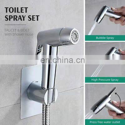 RAPSEL 500-1 FULL SET Two Function Bidet Toilet Hand Bidet Spray Toilet Sprayer Ready Stock photo-2