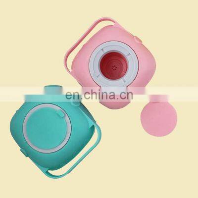 Hot Selling Soft Body Brush Shower Brush Baby Silicon Massage Bath Brush With Soap Dispenser photo-3