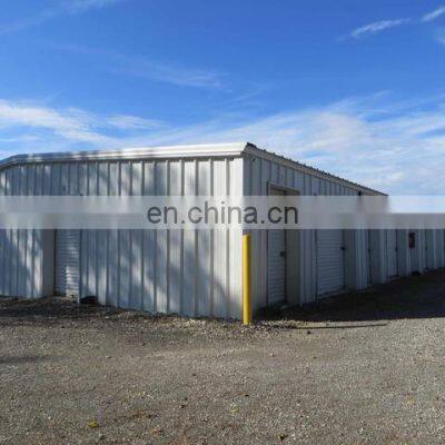 100x100 Prefabricated Steel Structure Building Warehouse Steel Building photo-5