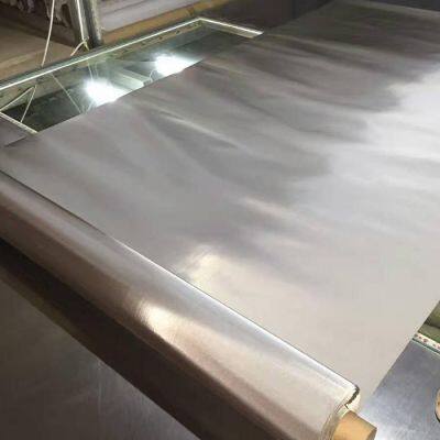 Stainless Steel Ultra Wide Net Diagonal Woven Filter  For Chemical Fiber