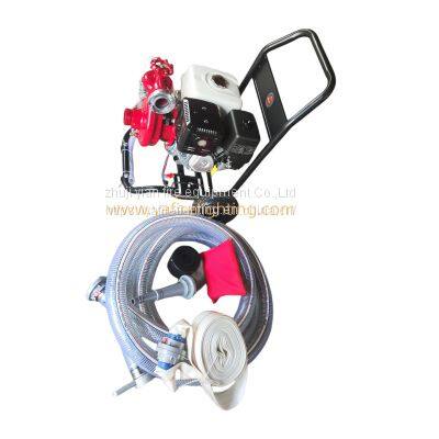 Trolley cart fire truck portable pump with Honda engine