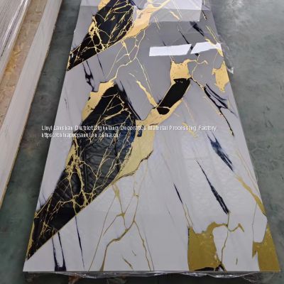 PVC panel UV panel PVC Marble panel made in china  PVC wallboard SPC High gloss board