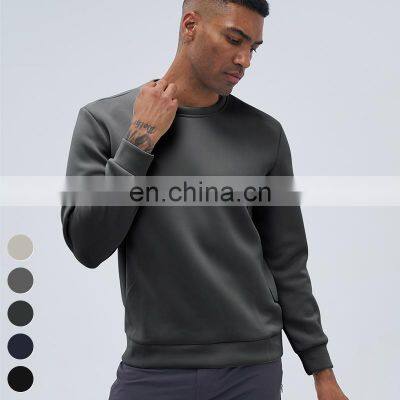 New High Quality Mens Warmth Tops Custom Logo Gym T-shirts Long Sleeve Outdoor Running Fitness Tshirt Men Sport T Shirt
