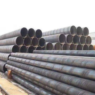 API 5L Q235B Q345B 3PE Coated ASTM A53 Spiral Welded Carbon Steel SSAW Pipe