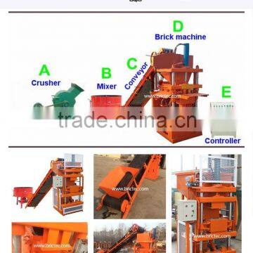 Hot sell interlock brick making machine