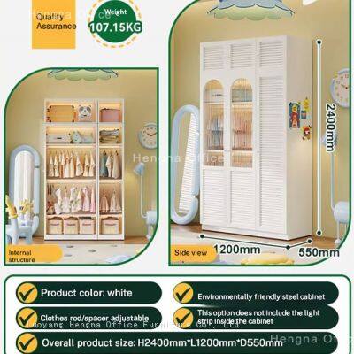 Wholesale Aesthetic Steel Clothing Cabinet HG-P01 Slim Metal Locker for Yoga Studio Near Me/by