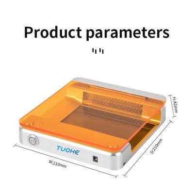 Tuohe Blue Light Gel Cutter THBC - 470, лабораторный голубой светодиодный матричный двусторонний боковой подсветчик