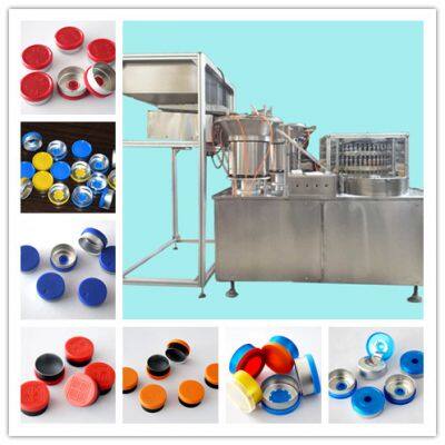 Сборочная машина для пластмассово-алюминиевых отрываемых крышек