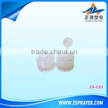 squeeze bottle with flip top cap plastic tube flip top cap 20/410 28/410 china supplier