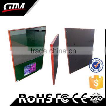 47inch network touch rest room mirror LCD screen with led backligt industrial sensor advertise display