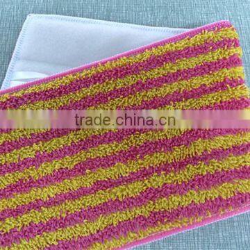 flat handle type and microfiber material flat mop pads