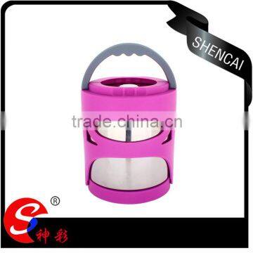 Stainless Steel Colored Tiffin Lunch Box/ 2 Compartment Insulated Box/ Bento Box photo-3