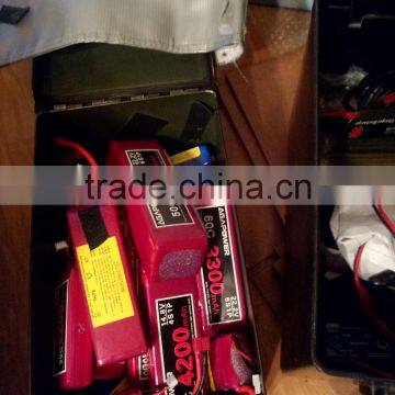 AGA Power Rechargable Lipo Battery | 22.2v 4200mAh 30c 6s rc Power for Remote Control Airplanes photo-5