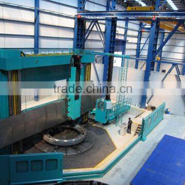 CK5280 Large and Heavy CE double column cnc vertical lathe machine