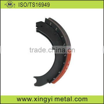 heavy duty truck 4707 lined brake shoes