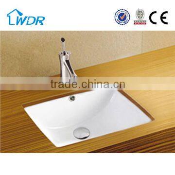 China bathroom square ceramic basin W5012