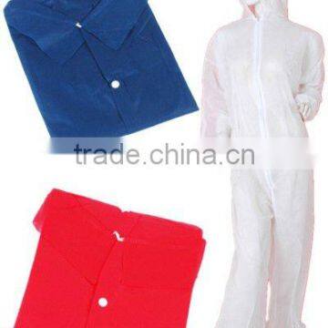 Adult Disposable PE+PP Coverall waterproof coverall