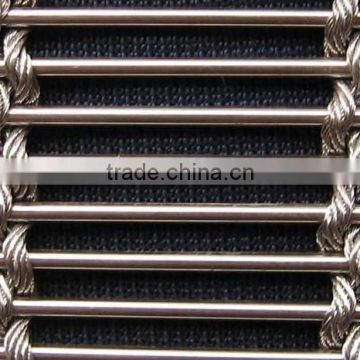 curtain wire mesh /metal decorative wire mesh (factory)