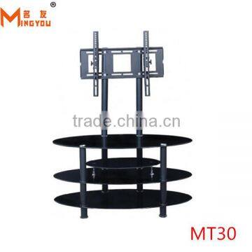 china hot sale glass adjustable tv stands