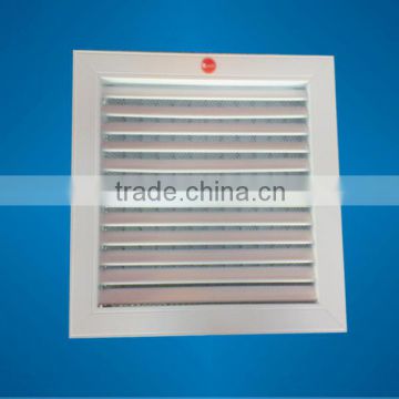 Fixed Single Deflection Air Grille With Net