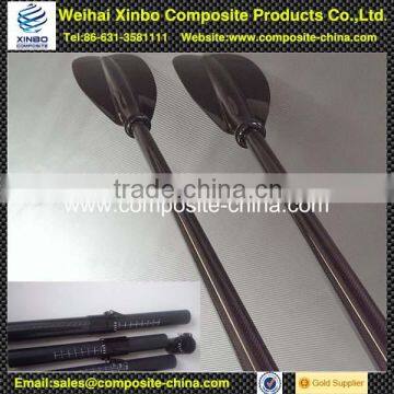 Full carbon fiber kayak paddle made in china with high quality and low price