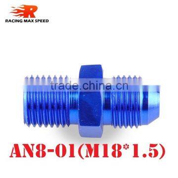 AN8-M18x1.5 Male Aluminium Hose Fitting adatper