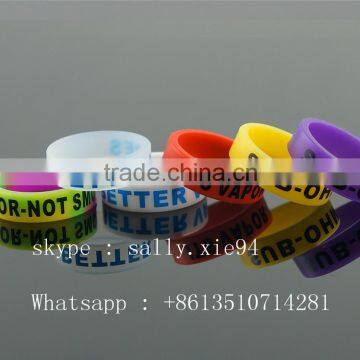 FDA Non-slip Ecig Mechanical Mod Silicone Custom Vape Bands photo-2