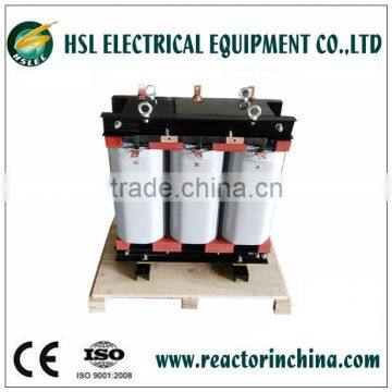 3 phase 220v input 380v output transformer 60kva