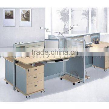 2015 New Style Economic & Fashion 4 Clusters Call Center Workstation(SZ-WS314)