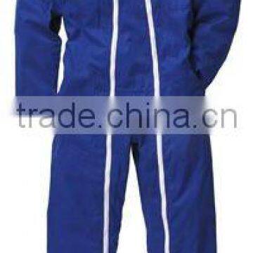 High Visibility 100% Cotton Coverall With Reflective Strips Quality Choice photo-2