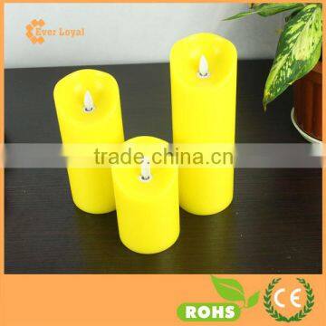 LED Moving Flame Wax Candle Flameless Moving Wick Led Candle photo-4