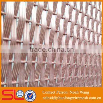 BV Company Good Price Golden Copper Wire Net for Stone Column photo-5