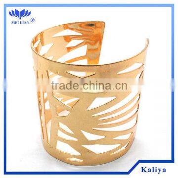 Gold cuff bangles china manufacturer