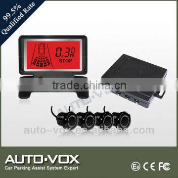 Good manufacturer of rear view parking sensor with automatic display with and 4 sensors