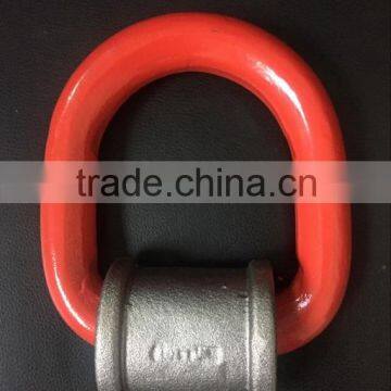 D-ring with high strength alloy steel D-ring