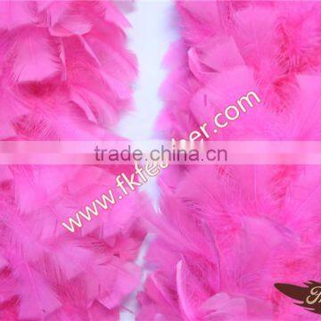 Wholesale Pink Flat Fashion Large Fluffy Feather Boa For Wedding Supplies photo-2
