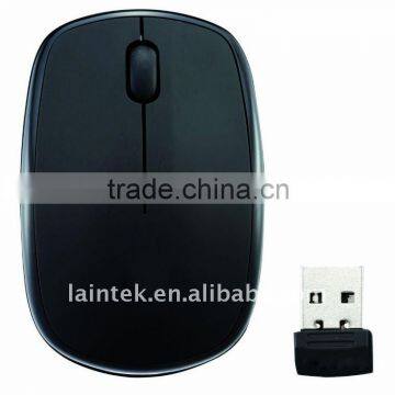 2.4g wireless optical mouse with mini receiver in blister package