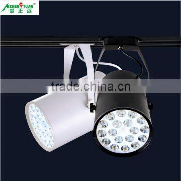 Best quality 12W single head straight LED track lighting aluminum