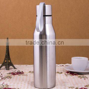 New designed 18 8 high grade stainless steel vacuum flask stainless steel water bottle