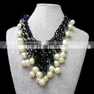 latest design coral beads necklace jewelry