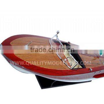 RIVA CORSARO SPEED BOAT WOODEN MODEL BOAT