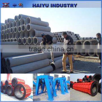 Overseas engineer available concrete drainage and culvert pipe machine