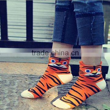 Hot sale 3D cartoon Woman tube sock