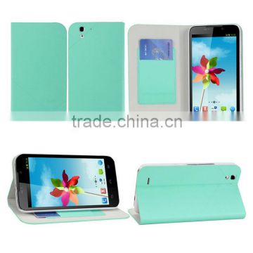 Fresh Color PU Leather Case For ZTE Memo 5 s N5s ,For ZTE Phone Flip Cover Skin