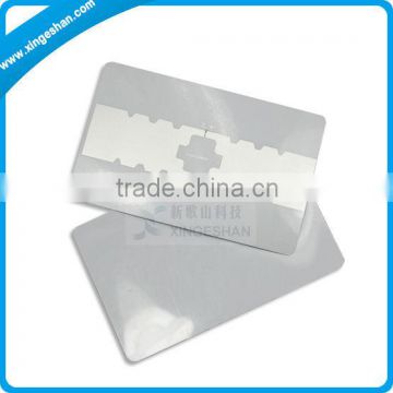 Aluminum etching 5*5 contactless rfid card uhf inlay with Impinj Monza4 chip