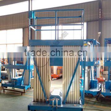 Double Column Aluminum Alloy Portable Hydraulic Lift Platform